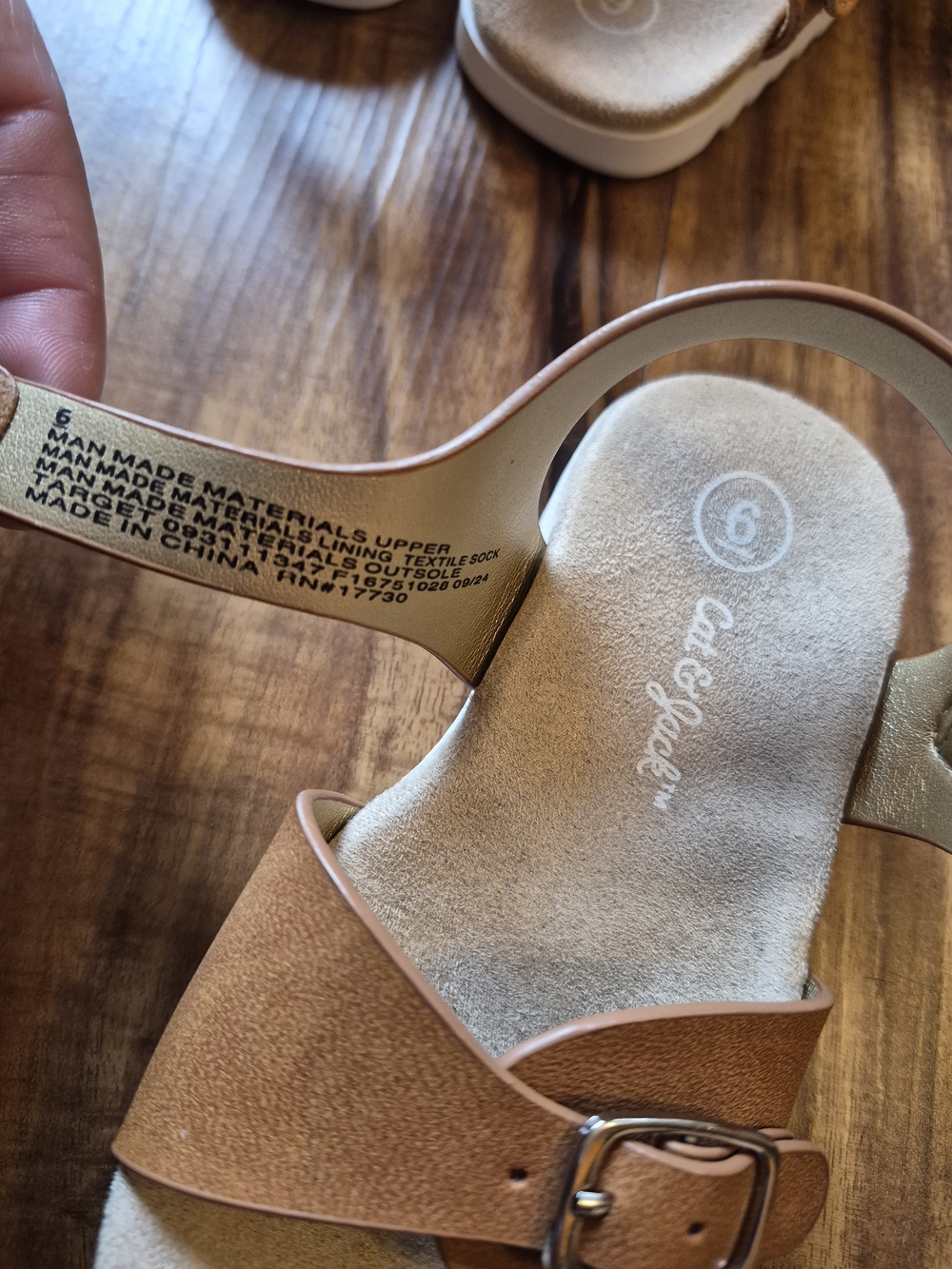 Cat & Jack Toddler Sandals- 6C - Picture 2 of 8